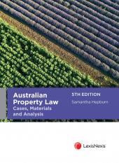 Australian Property Law: Cases, Materials and Analysis (5th Edition) - Orginal Pdf